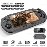 SF3000 Mini Portable Handheld Game Player Retro Video Game Console 4.5 Inch IPS Screen Built-in 20000+ Games for PS1/GBA/SFC