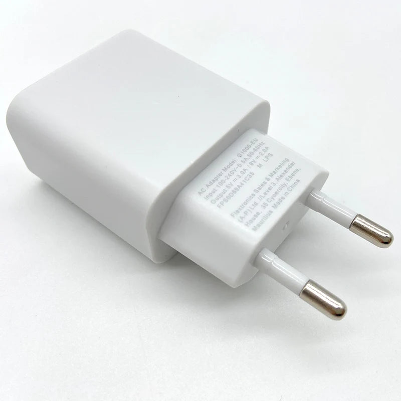 18W Quick Charge EU Power Adapter USB C To Type C Cable