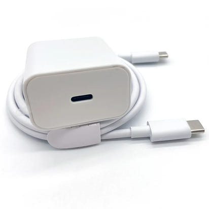 18W Quick Charge EU Power Adapter USB C To Type C Cable