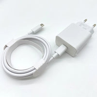 18W Quick Charge EU Power Adapter USB C To Type C Cable