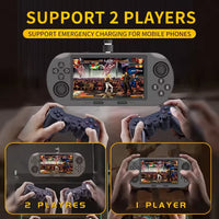 SF3000 Mini Portable Handheld Game Player Retro Video Game Console 4.5 Inch IPS Screen Built-in 20000+ Games for PS1/GBA/SFC