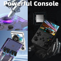 R36S Retro Game Console Handheld Video Arkos 2.0 System 3.5 Inch Single Card Portable Pocket Video Player 64GB 128GB 20000 Games