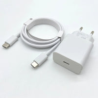 18W Quick Charge EU Power Adapter USB C To Type C Cable