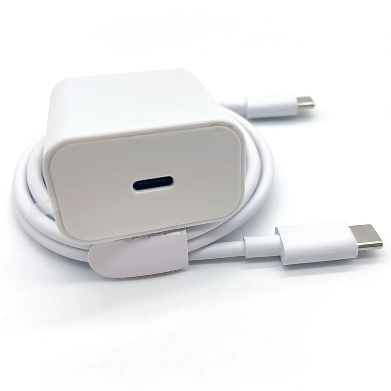 18W Quick Charge EU Power Adapter USB C To Type C Cable